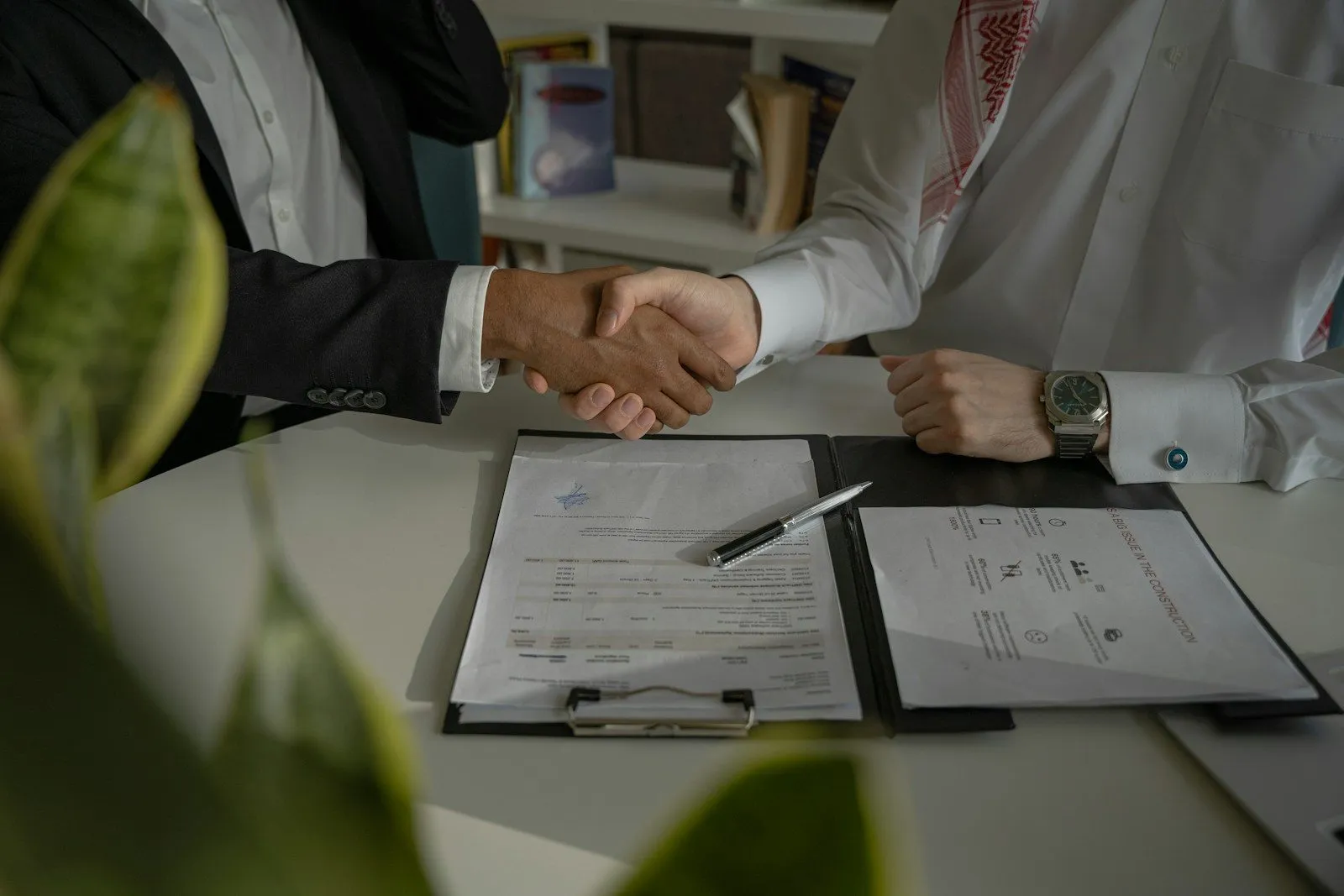 签署合同